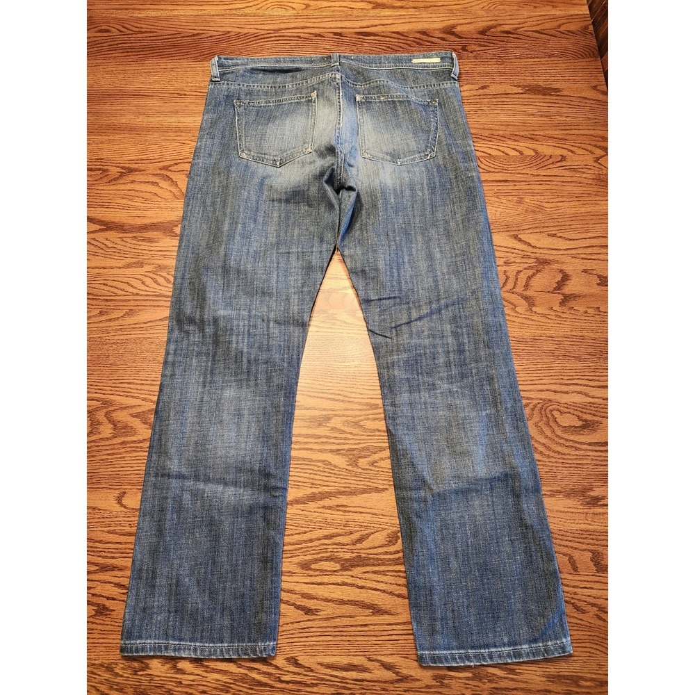Pilcro and The Letterpress Jeans Womens Size 31 Anthropologie Hyphen Knee Patch - Picture 8 of 15